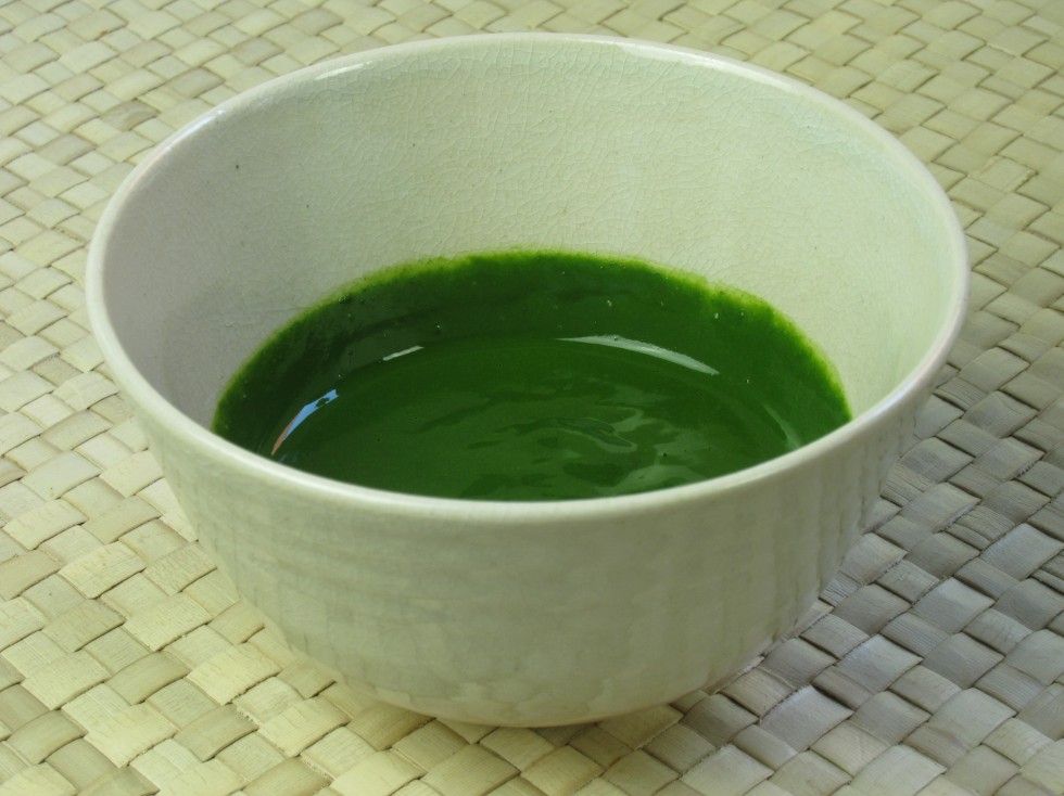 bowl of koicha